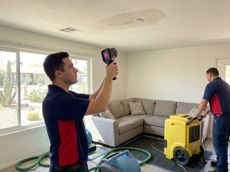Ceiling & Roof Leak Drying in Mesa, AZ